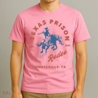 Texas Prison Rodeo Cowboy Western T-Shirt thumb 3