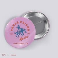 Texas Prison Rodeo Cowboy Western Button thumb 0