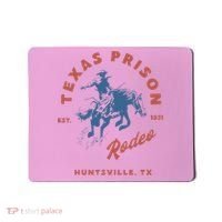 Texas Prison Rodeo Cowboy Western Mousepad thumb 0