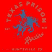 Texas Prison Rodeo Cowboy Western Santa Hat thumb 1