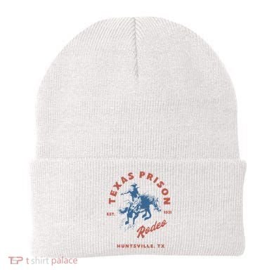 Texas Prison Rodeo Cowboy Western Beanie