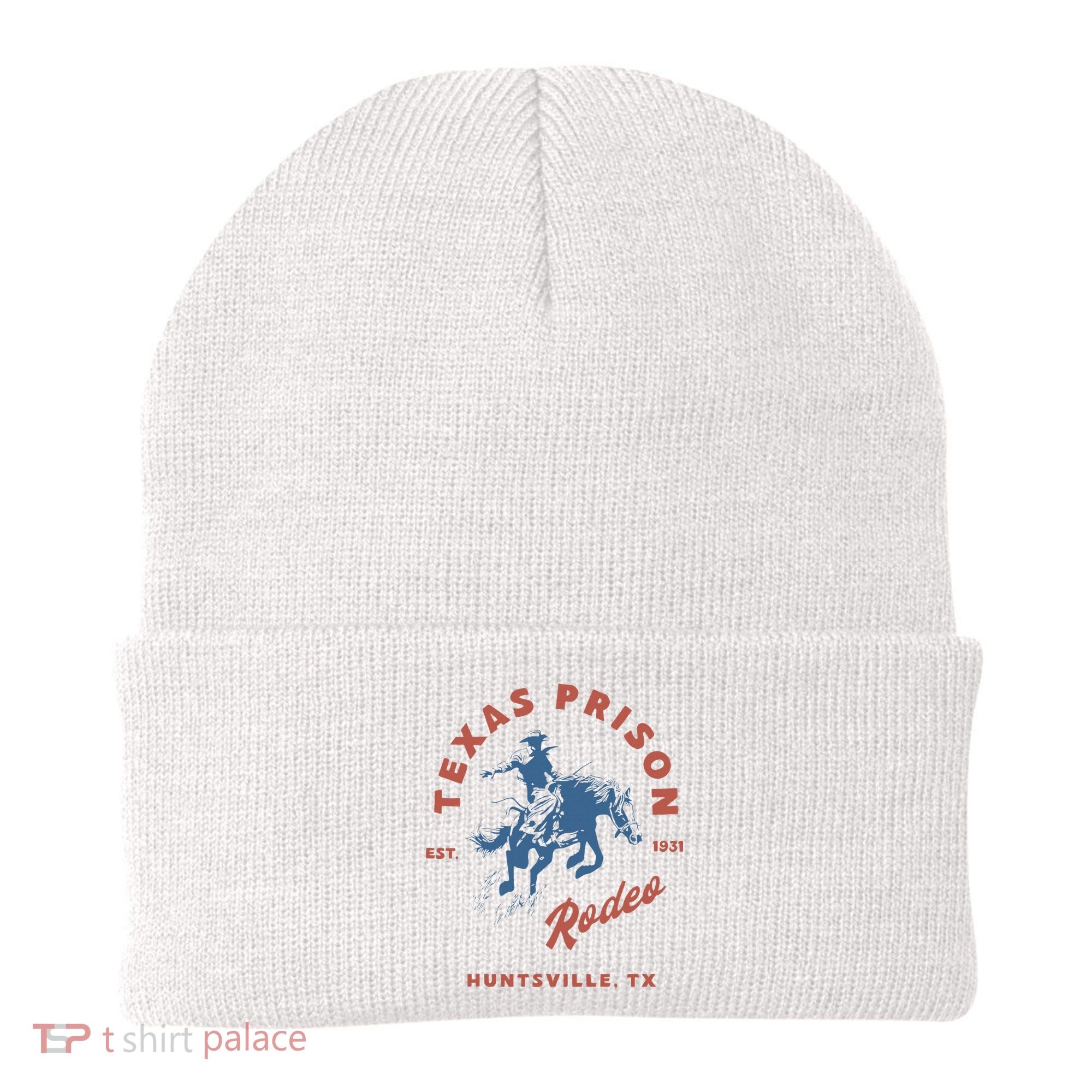 Texas Prison Rodeo Cowboy Western Beanie