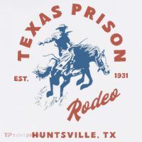 Texas Prison Rodeo Cowboy Western Women's Hoodie thumb 2
