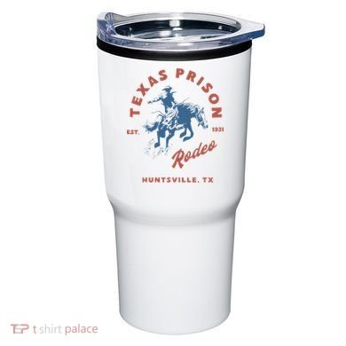 Texas Prison Rodeo Cowboy Western Tumbler