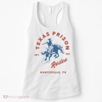Texas Prison Rodeo Cowboy Western Women's Tank Top thumb 0
