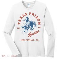 Texas Prison Rodeo Cowboy Western Women's Long Sleeve Shirt thumb 0