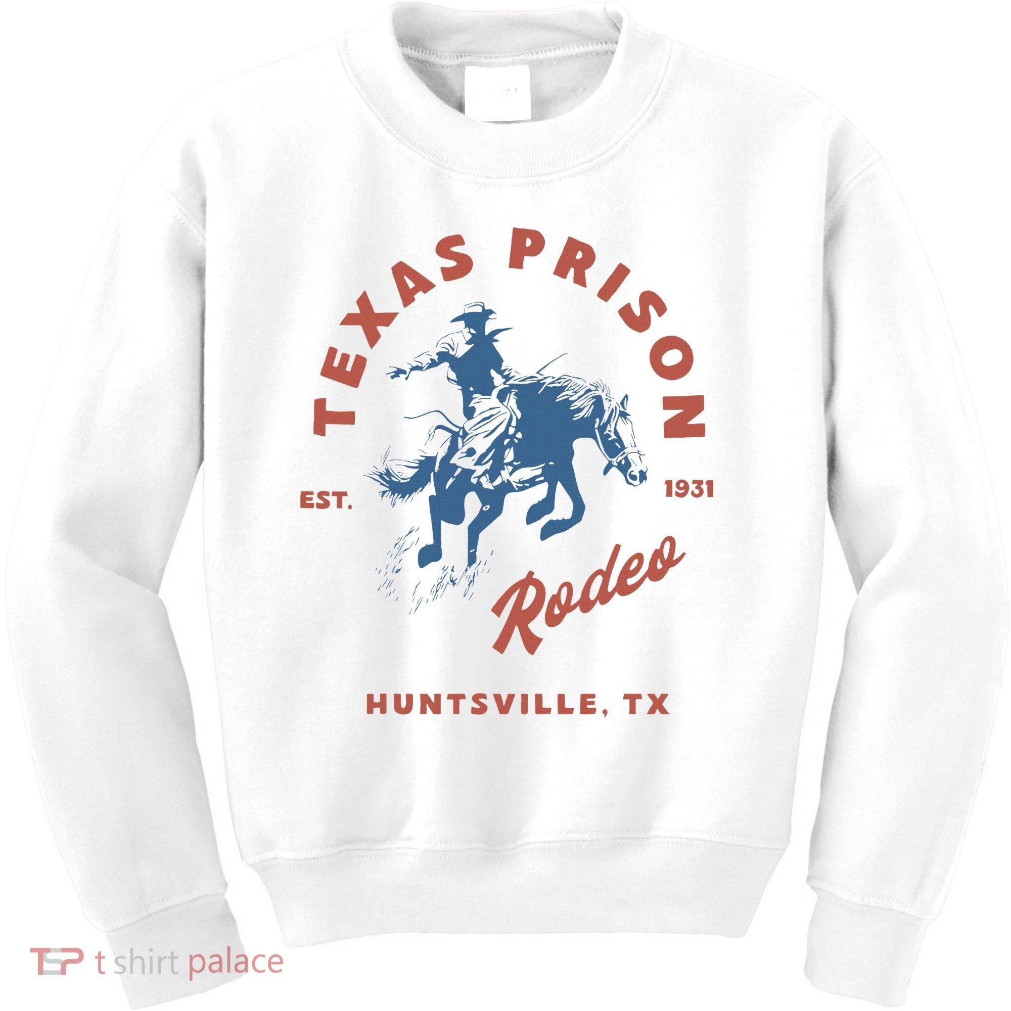 Texas Prison Rodeo Cowboy Western Kids Sweatshirt