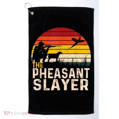 The Pheasant Slayer Vintage Golf Towel