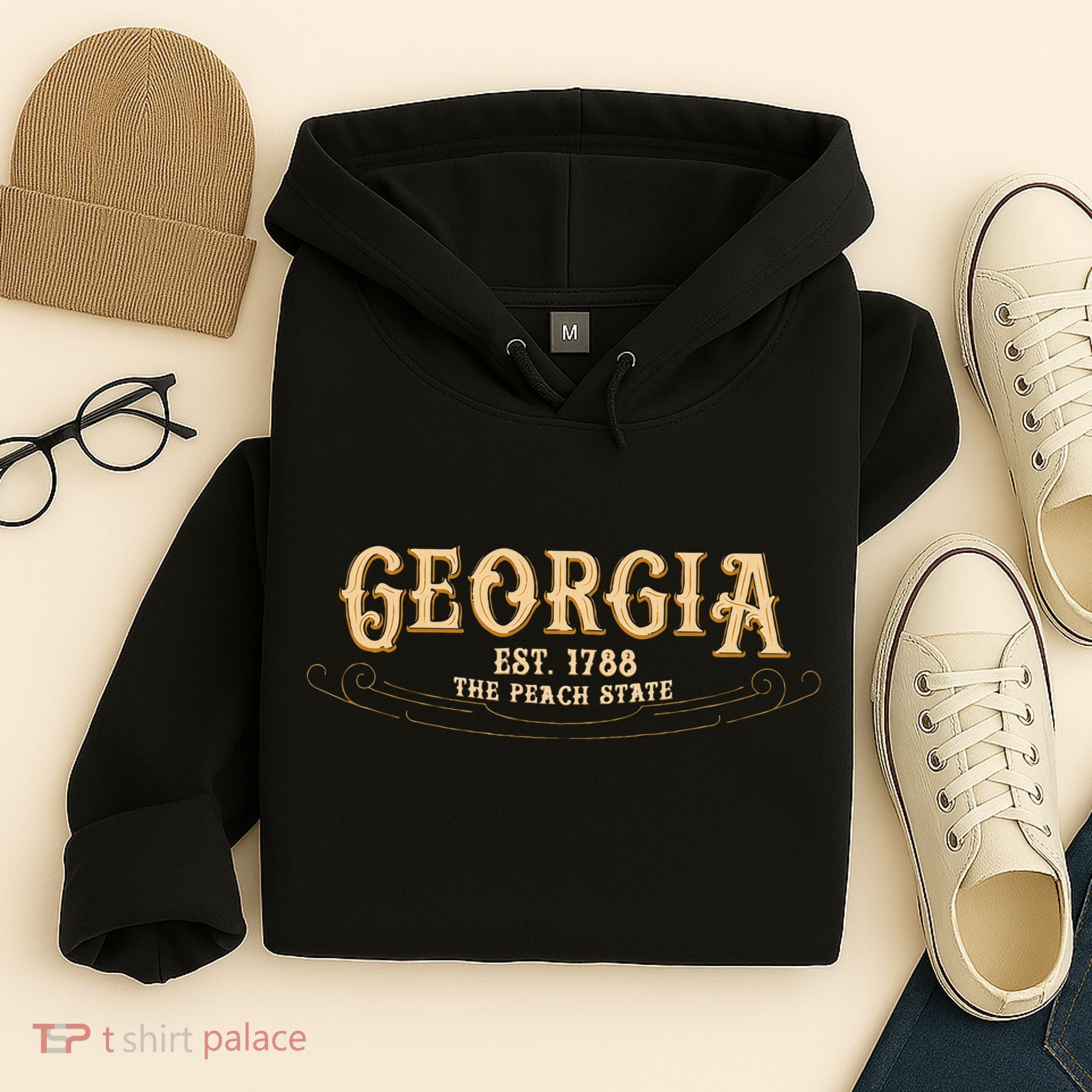 The Peach State Georgia Hoodie