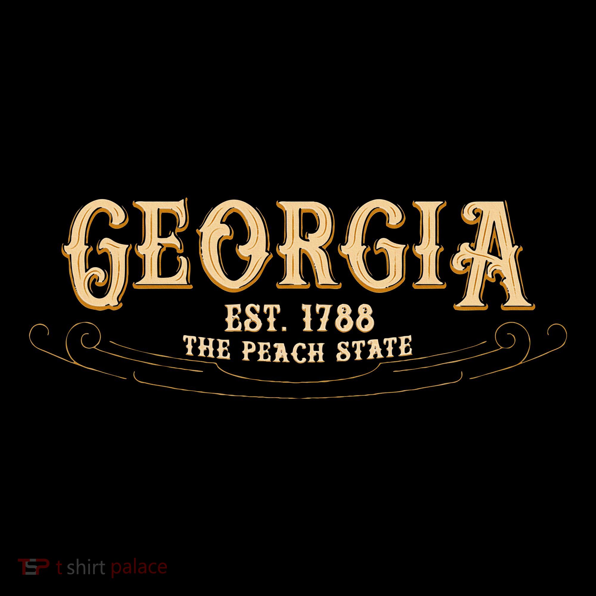 The Peach State Georgia T-Shirt