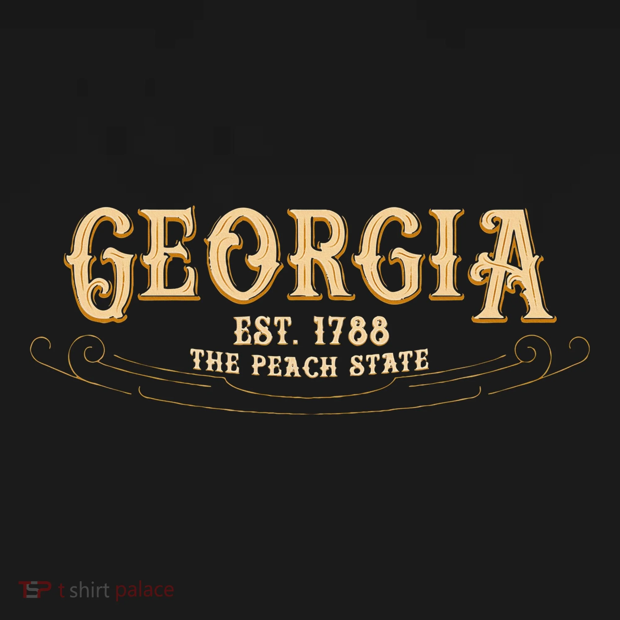 The Peach State Georgia Women's Hoodie