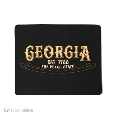 The Peach State Georgia Mousepad