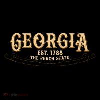 The Peach State Georgia Baby Bodysuit thumb 2