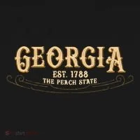 The Peach State Georgia Women's T-Shirt thumb 6