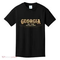 The Peach State Georgia Kids T-Shirt thumb 0