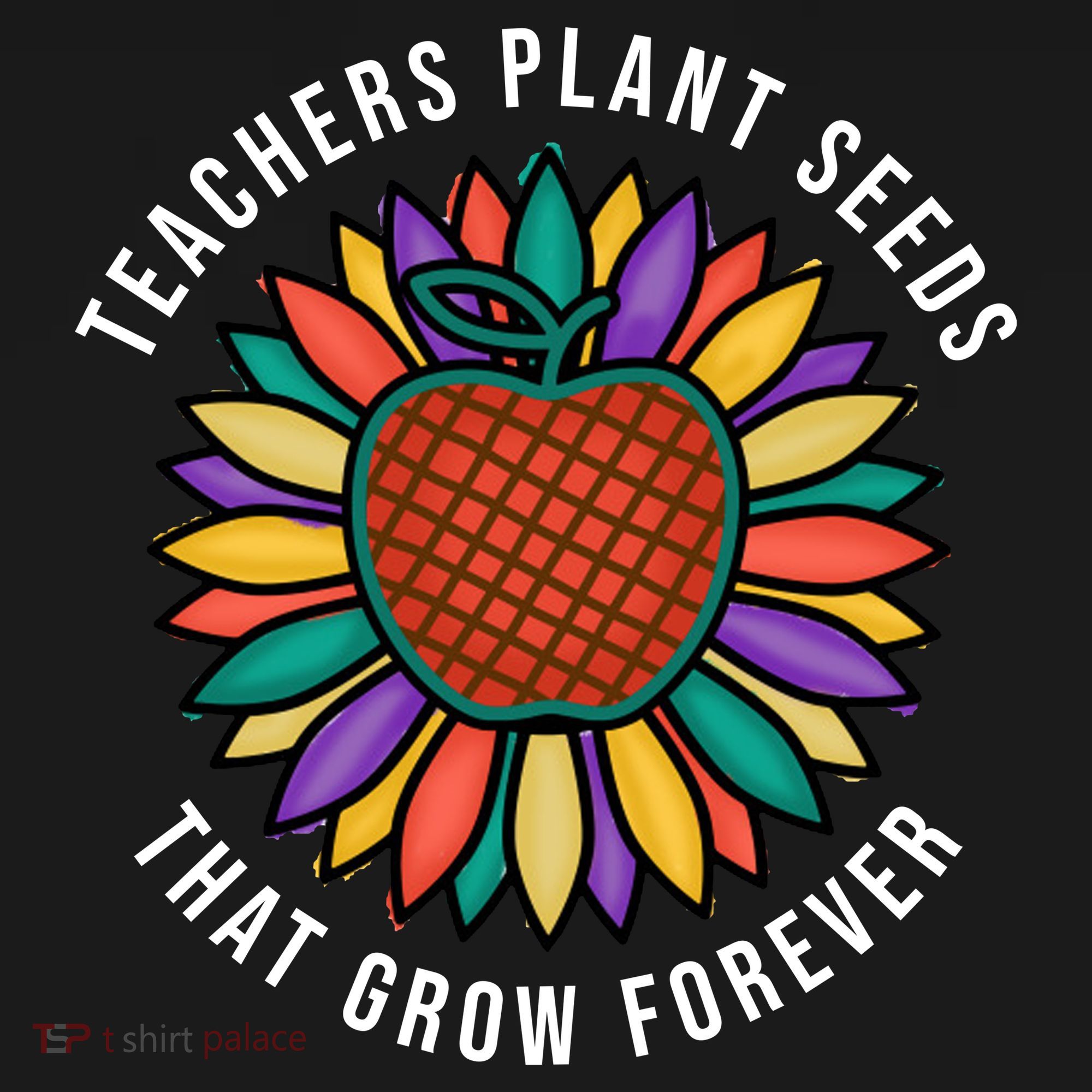 Teachers Plant Seeds That Grow Forever Apron