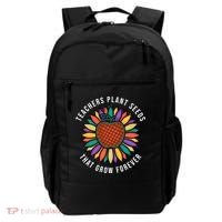 Teachers Plant Seeds That Grow Forever Backpack thumb 0