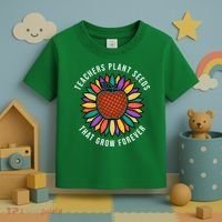 Teachers Plant Seeds That Grow Forever Toddler T-Shirt thumb 3
