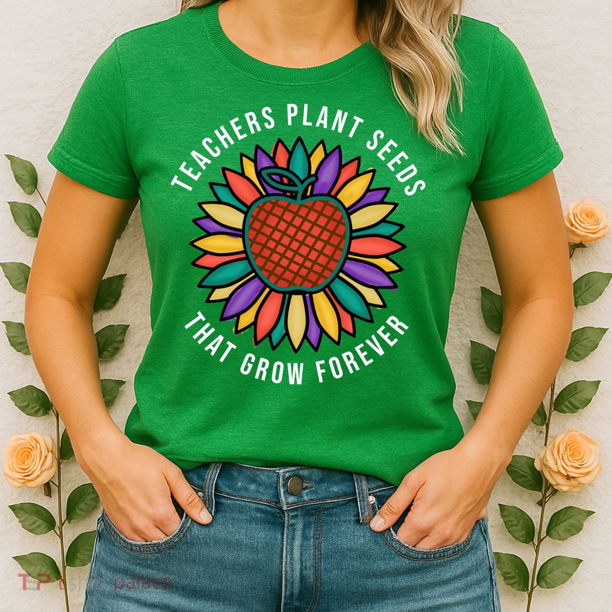 Teachers Plant Seeds That Grow Forever Women's T-Shirt