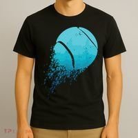 Tennis Player Sports Vintage Tennis T-Shirt thumb 3