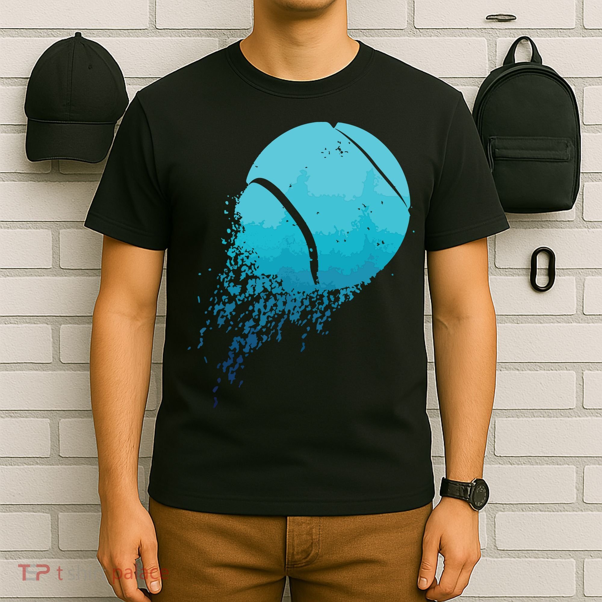 Tennis Player Sports Vintage Tennis T-Shirt