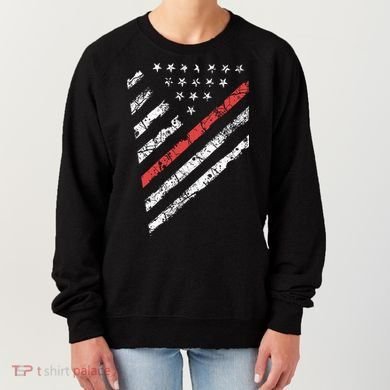 Tactical Pro Supply Patriotic American Flag Women's Sweatshirt