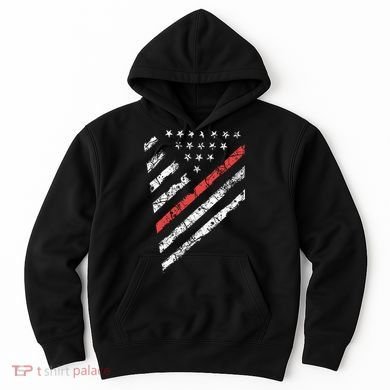 Tactical Pro Supply Patriotic American Flag Hoodie