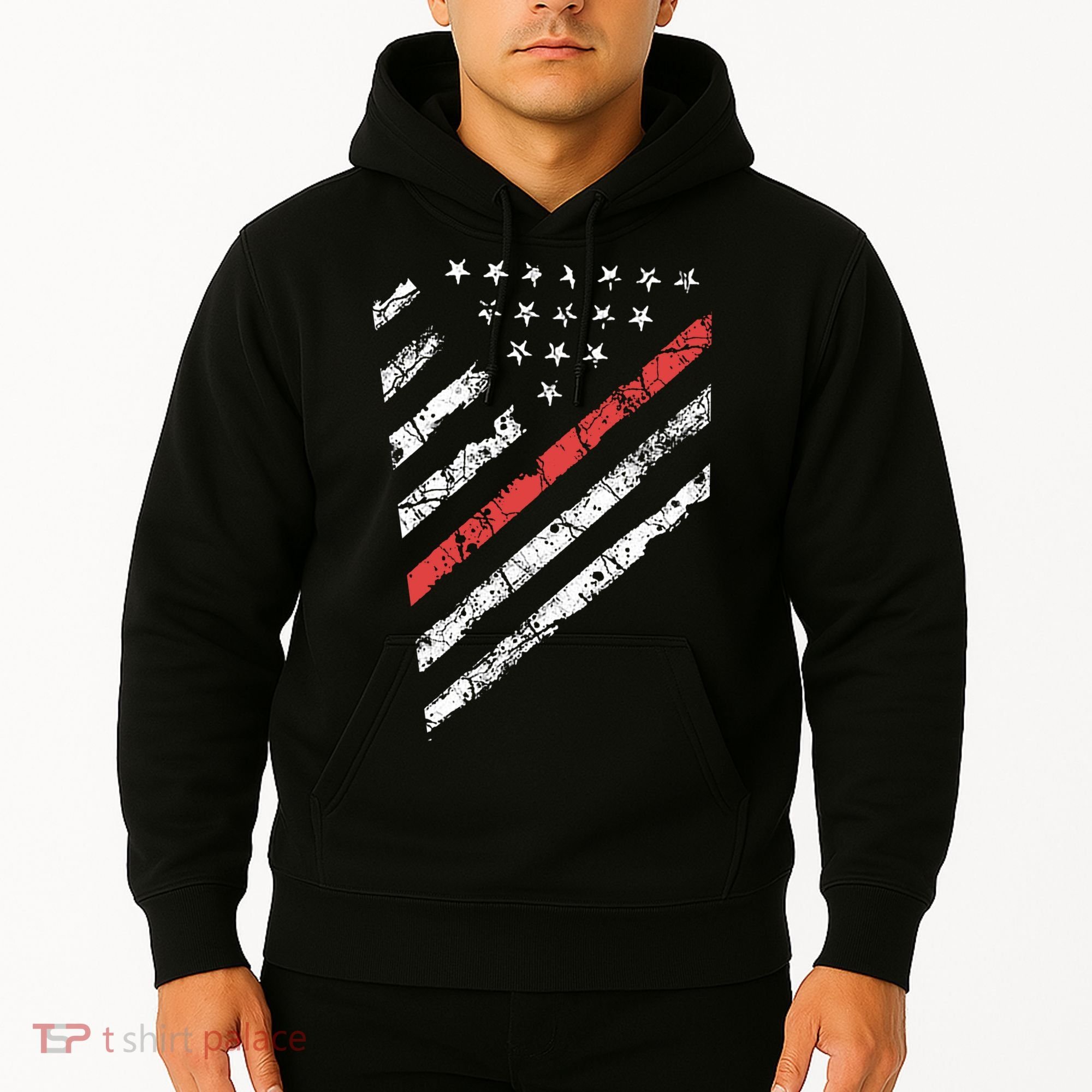 Tactical Pro Supply Patriotic American Flag Hoodie