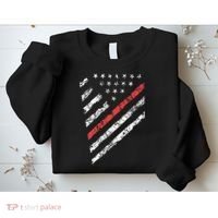Tactical Pro Supply Patriotic American Flag Sweatshirt thumb 2