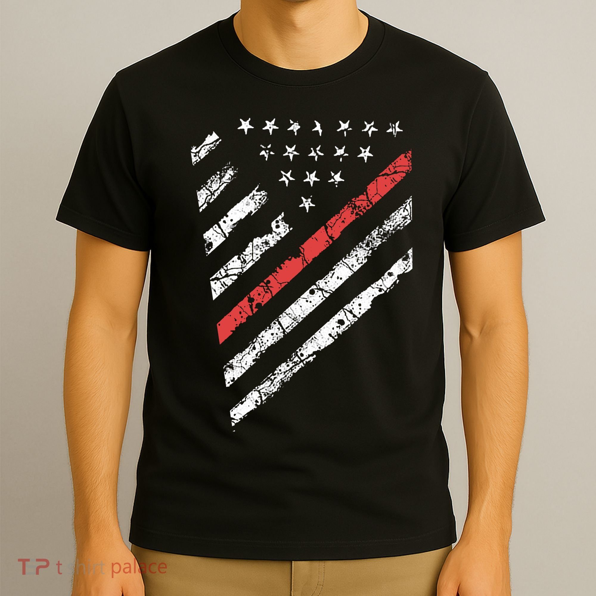 Tactical Pro Supply Patriotic American Flag T-Shirt