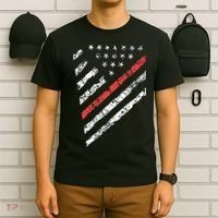 Tactical Pro Supply Patriotic American Flag T-Shirt thumb 6