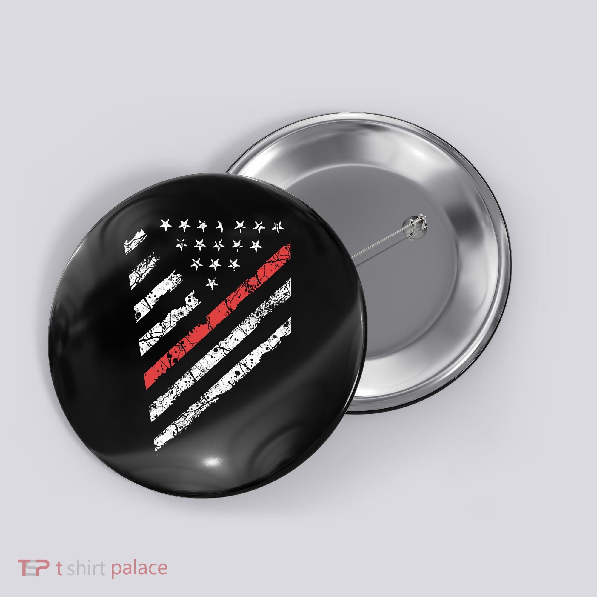 Tactical Pro Supply Patriotic American Flag Button