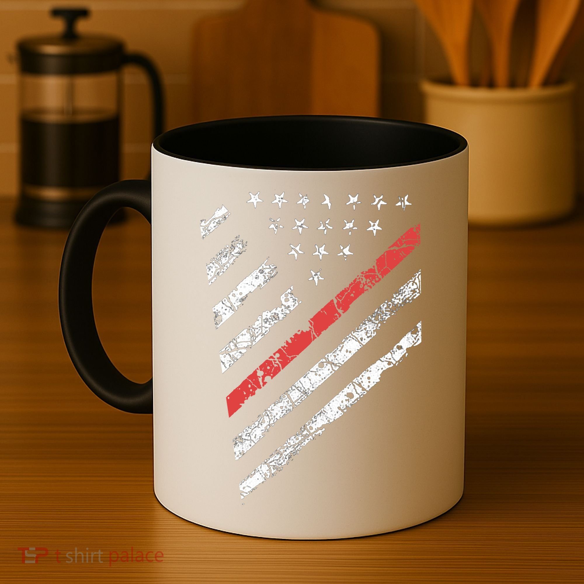 Tactical Pro Supply Patriotic American Flag Coffee Mug
