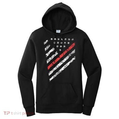Tactical Pro Supply Patriotic American Flag Women's Hoodie