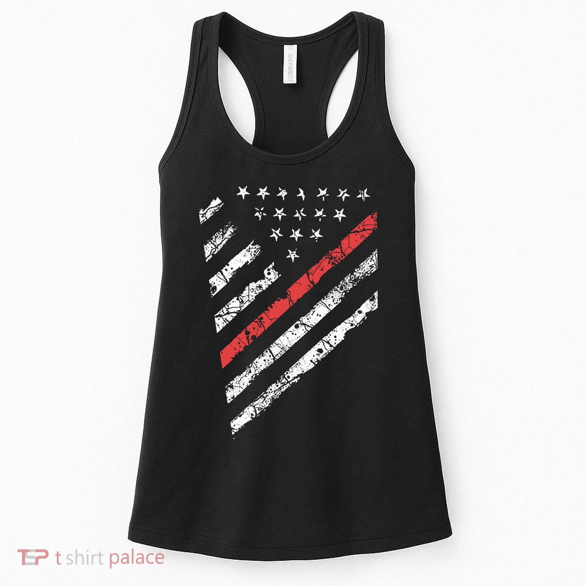 Tactical Pro Supply Patriotic American Flag Women's Tank Top