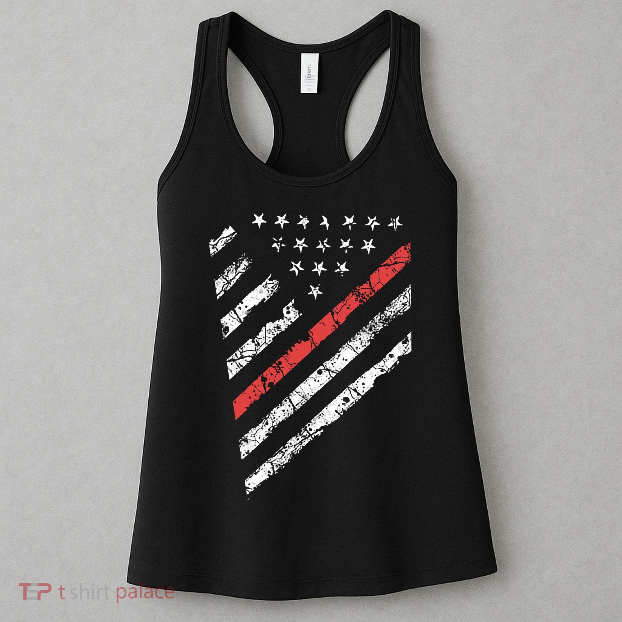 Tactical Pro Supply Patriotic American Flag Women's Tank Top