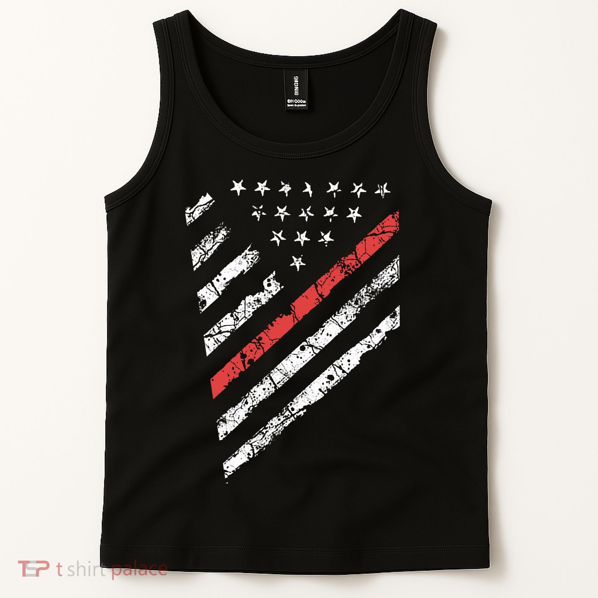 Tactical Pro Supply Patriotic American Flag Tank Top