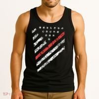 Tactical Pro Supply Patriotic American Flag Tank Top thumb 3