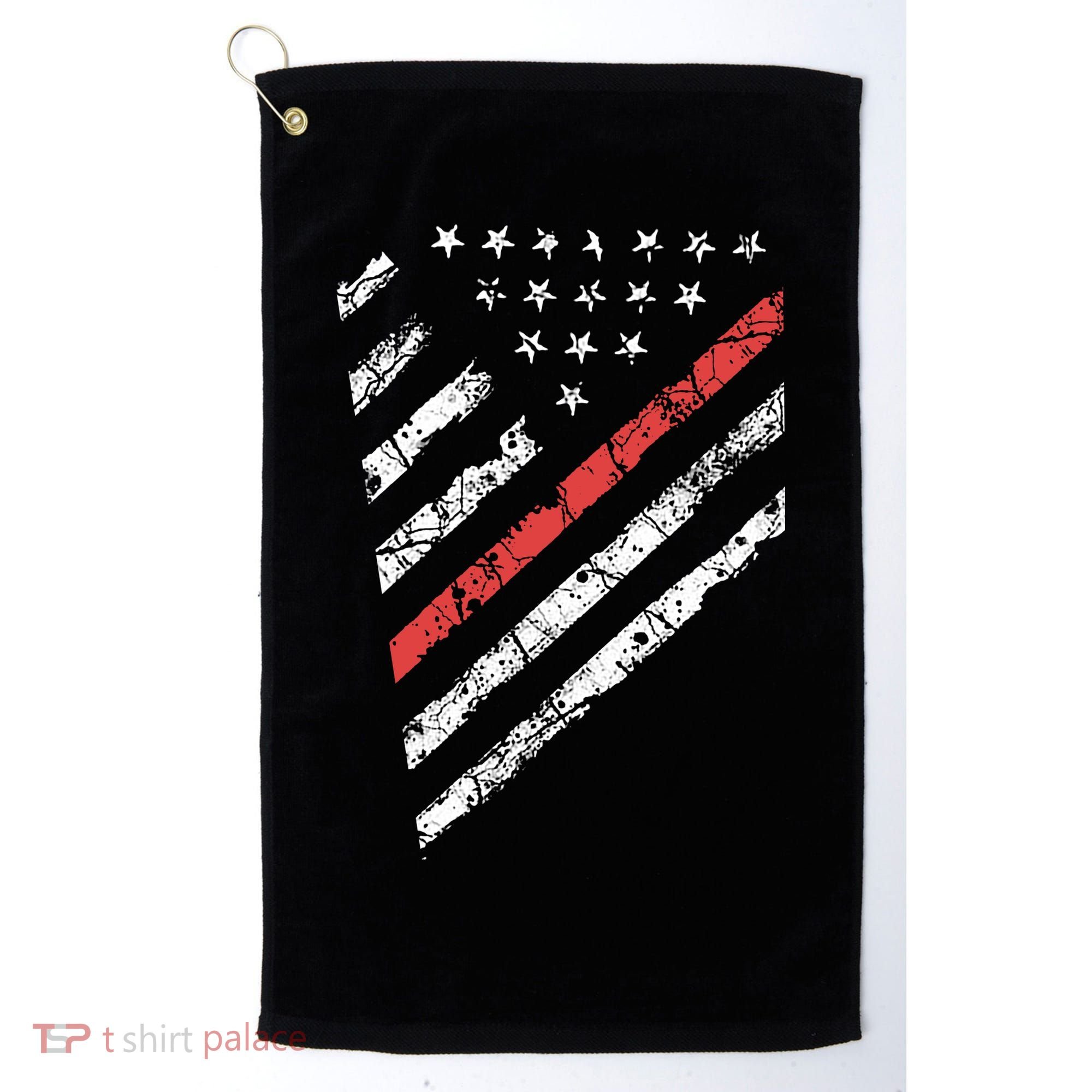 Tactical Pro Supply Patriotic American Flag Golf Towel
