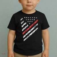 Tactical Pro Supply Patriotic American Flag Toddler T-Shirt thumb 2