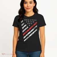 Tactical Pro Supply Patriotic American Flag Women's T-Shirt thumb 4