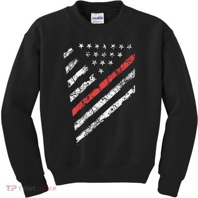 Tactical Pro Supply Patriotic American Flag Kids Sweatshirt