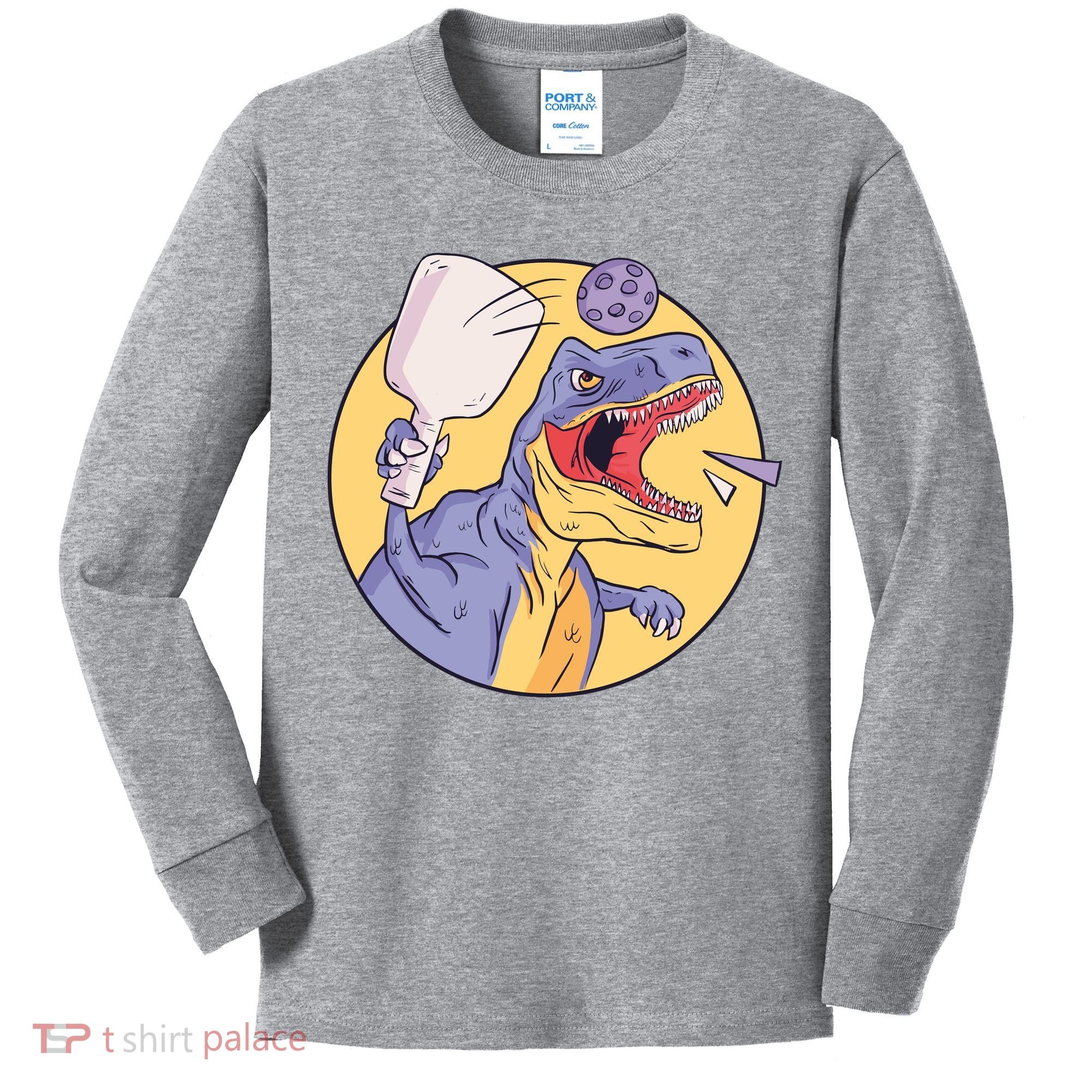Trex Pickleball Sport Kids Long Sleeve Shirt