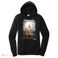 The Promised Saviour Luke Bible Quote Jesus Pray For Peace Women's Hoodie thumb 0