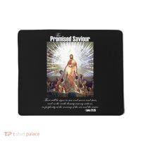The Promised Saviour Luke Bible Quote Jesus Pray For Peace Mousepad thumb 0