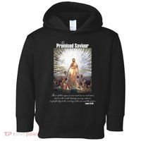 The Promised Saviour Luke Bible Quote Jesus Pray For Peace Toddler Hoodie thumb 0