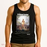 The Promised Saviour Luke Bible Quote Jesus Pray For Peace Tank Top thumb 3