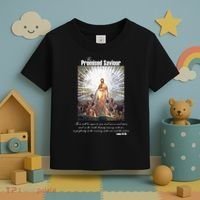 The Promised Saviour Luke Bible Quote Jesus Pray For Peace Toddler T-Shirt thumb 3