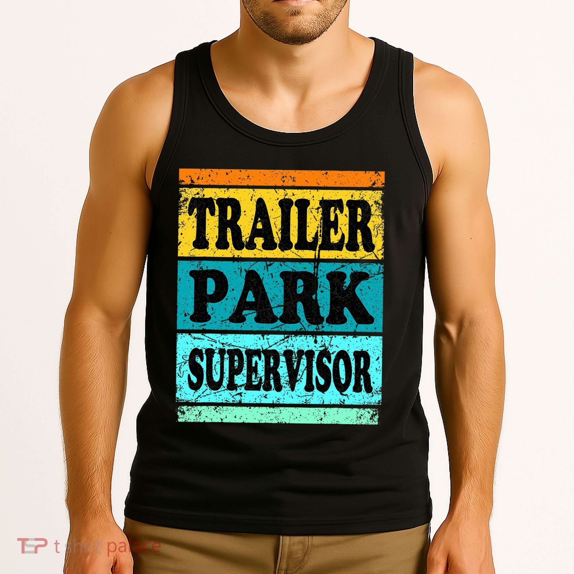 Trailer Park Supervisor Hillbilly Party Wear Redneck Costume Tank Top