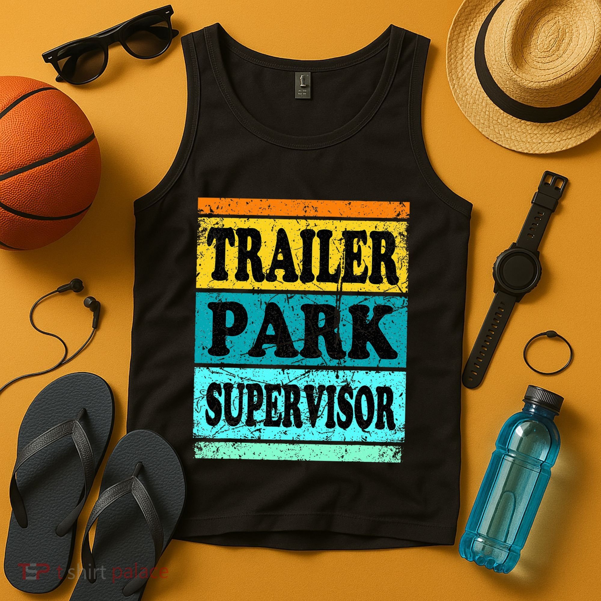 Trailer Park Supervisor Hillbilly Party Wear Redneck Costume Tank Top